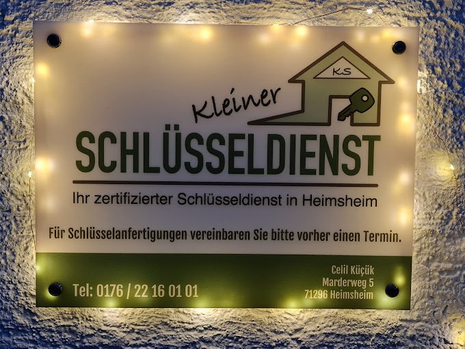 Seriöser statt unseriösen Schlüsseldienst: Firmenschild