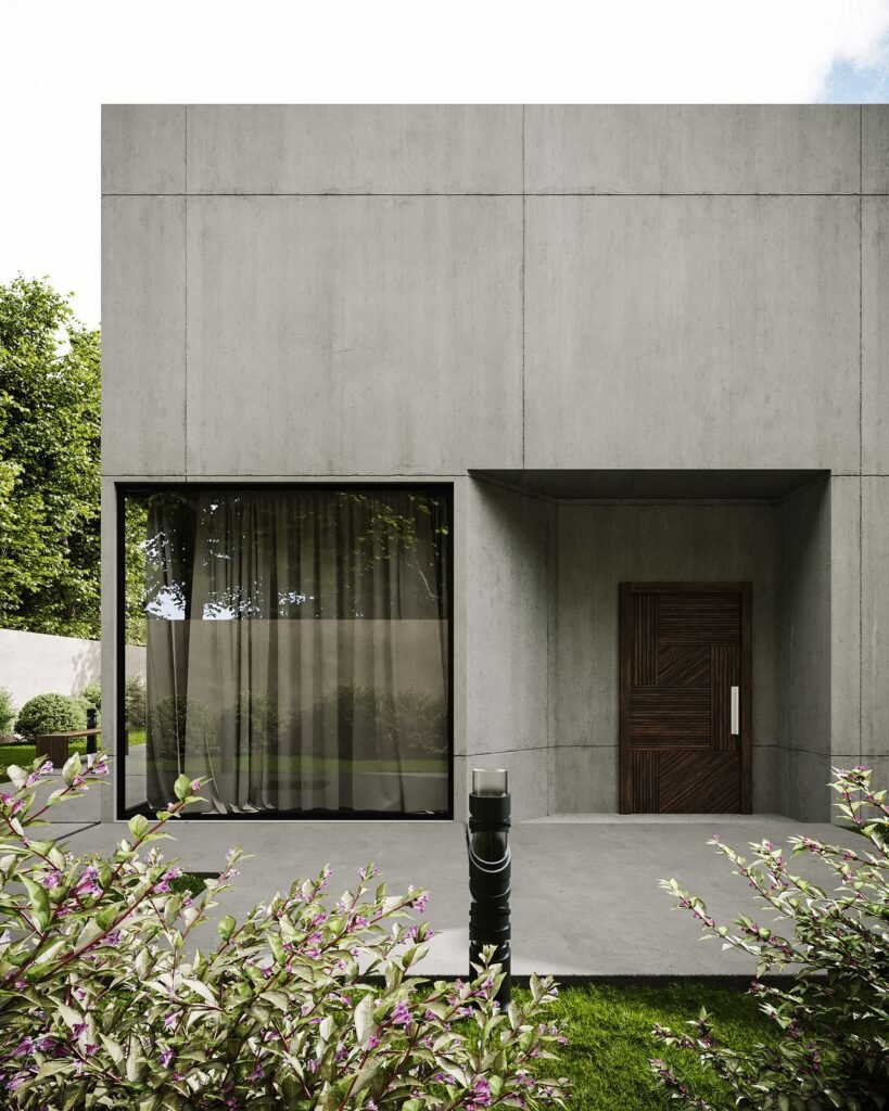Schlüsseldienst Schwieberdingen (71701) 2 Schlüsseldienst Schwieberdingen – moderne Fassade mit Haustür